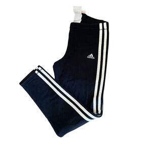 Adidas Kids Black Leggings- Size M 9-10 years